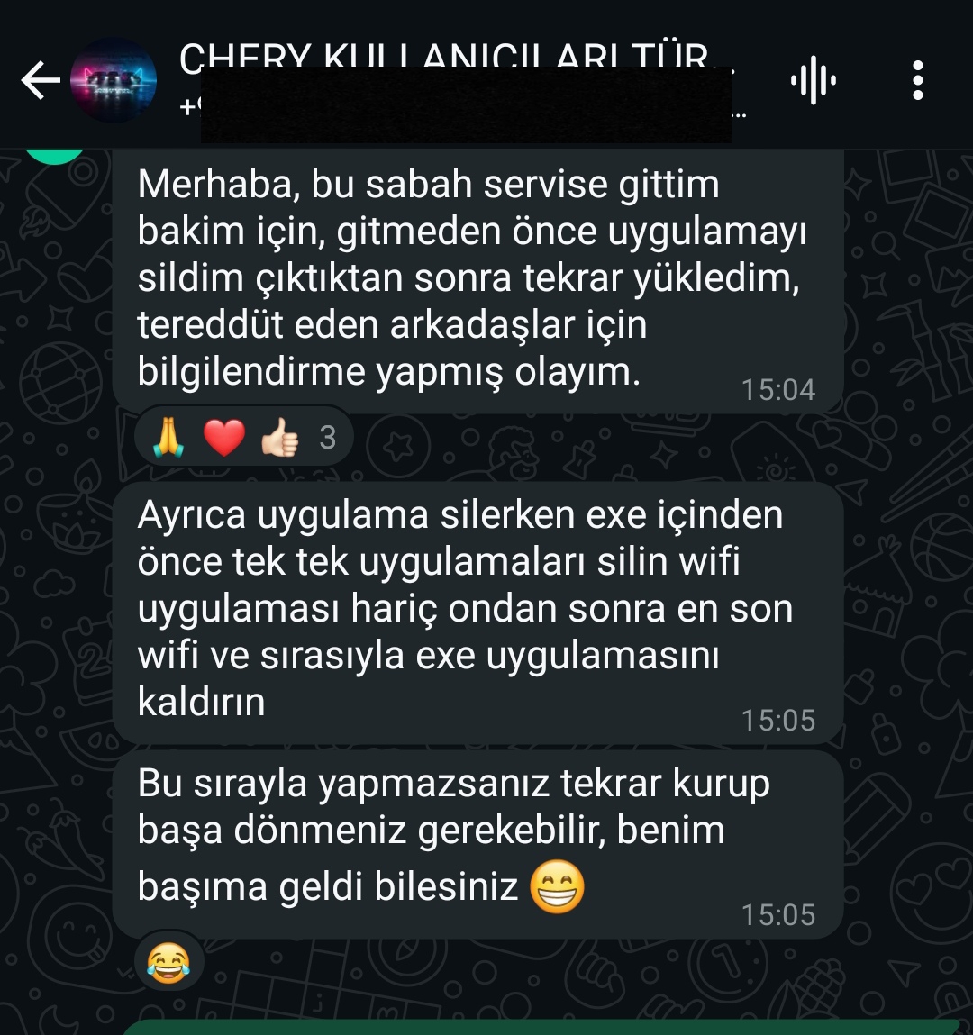 Kullanıcı Dönüşü