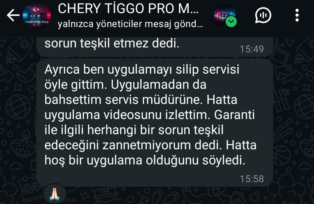 Kullanıcı Dönüşü