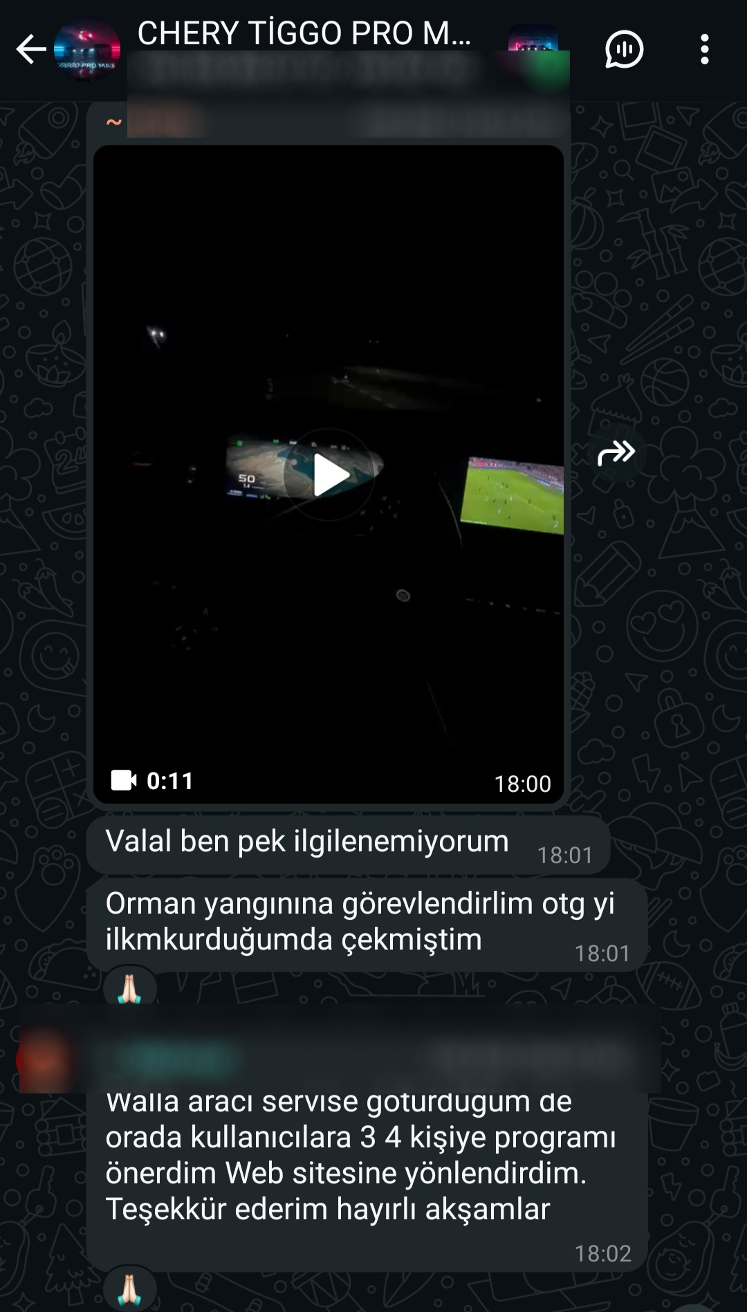 Kullanıcı Dönüşü