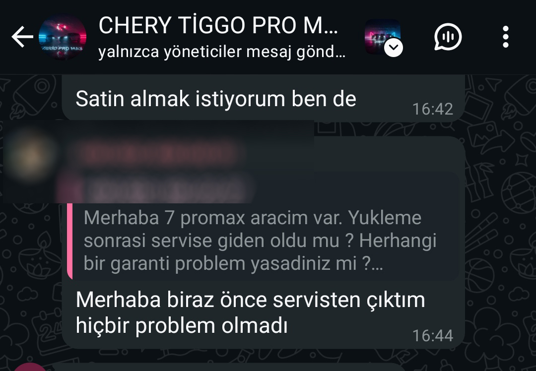 Kullanıcı Dönüşü