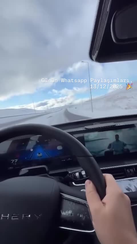 Chery aracında MUHAWARE uygulaması