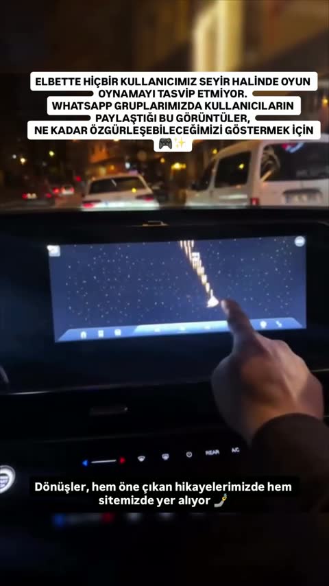Chery aracında MUHAWARE uygulaması