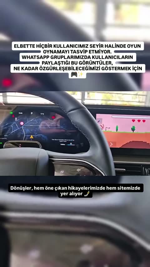 Chery aracında MUHAWARE uygulaması