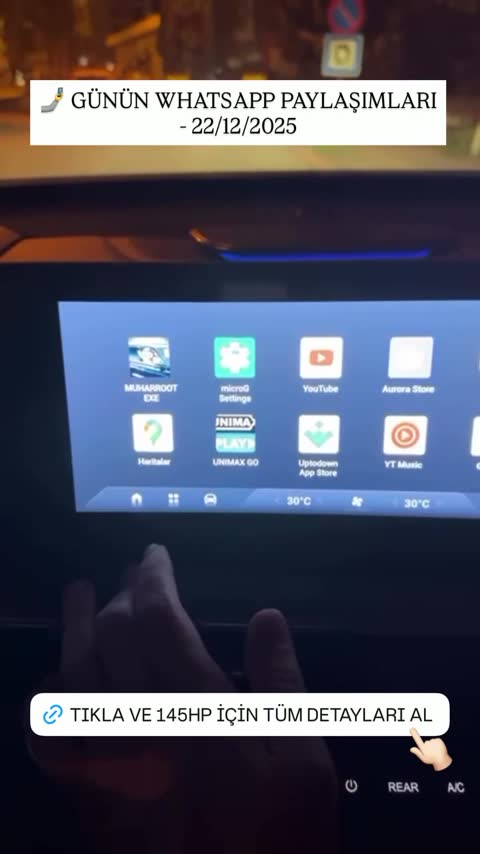 Chery aracında MUHAWARE uygulaması