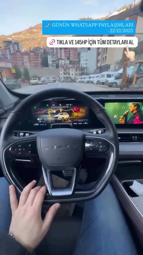 Chery aracında MUHAWARE uygulaması