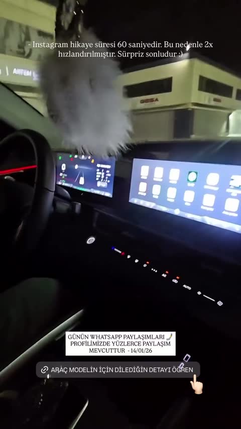 Chery aracında MUHAWARE uygulaması