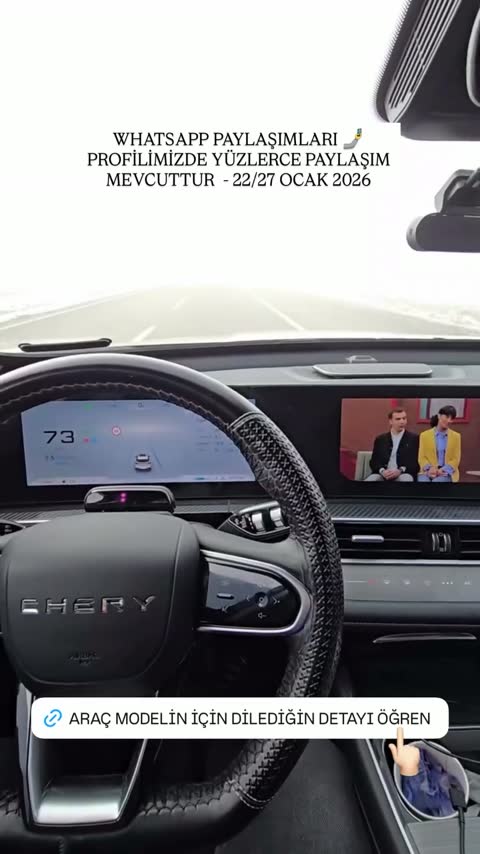 Chery aracında MUHAWARE uygulaması