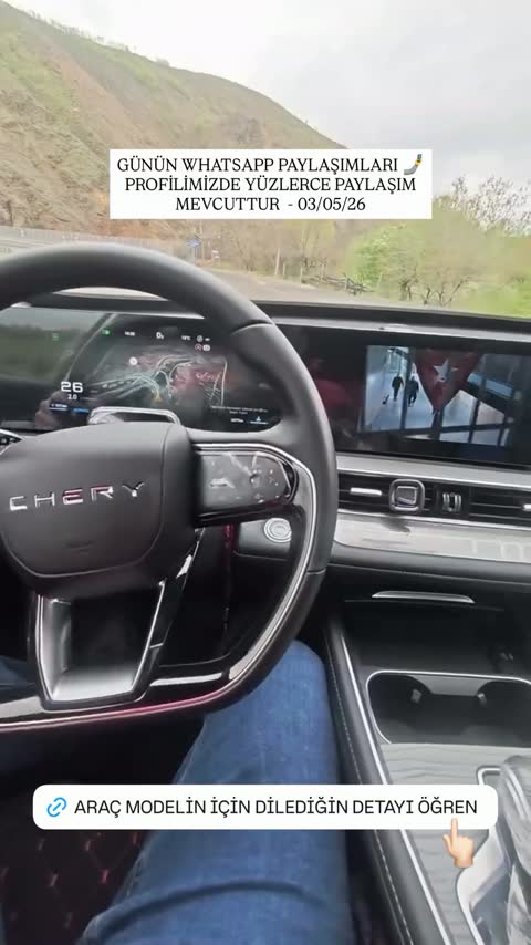 Chery aracında MUHAWARE uygulaması
