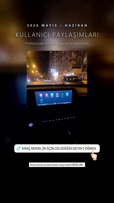 Chery aracında MUHAWARE uygulaması