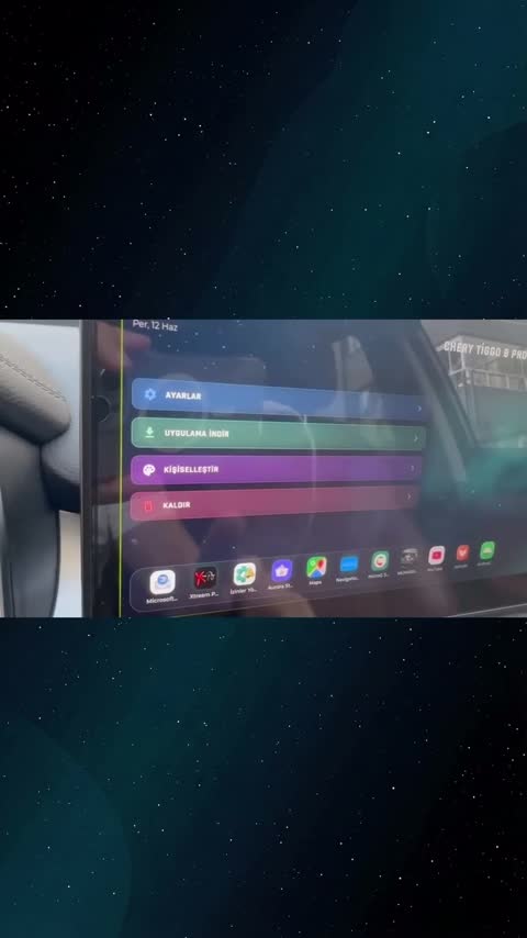Chery aracında MUHAWARE uygulaması