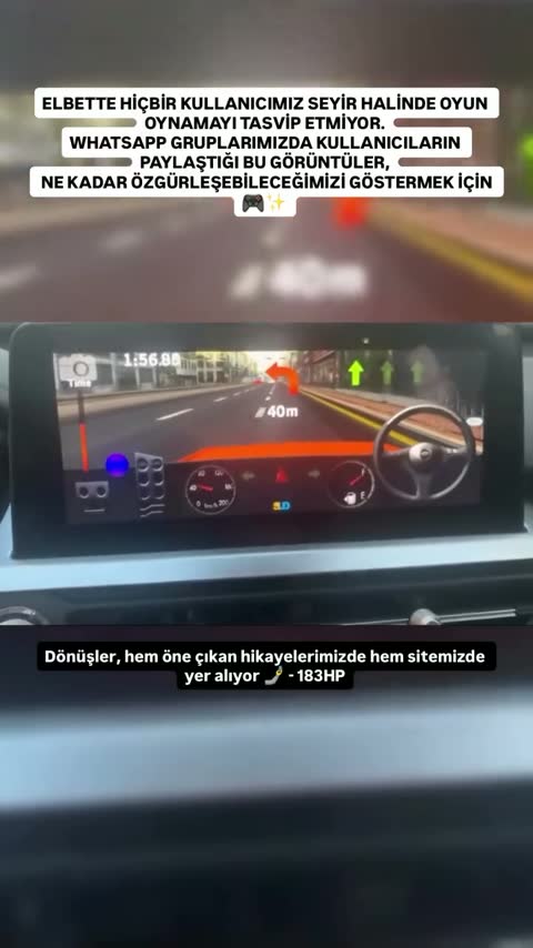 Chery aracında MUHAWARE uygulaması