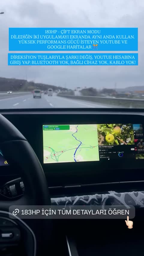 Chery aracında MUHAWARE uygulaması