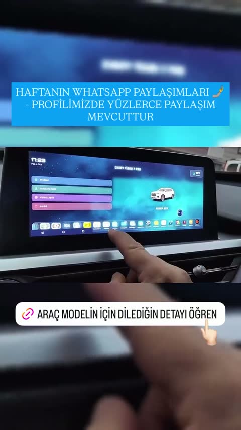 Chery aracında MUHAWARE uygulaması