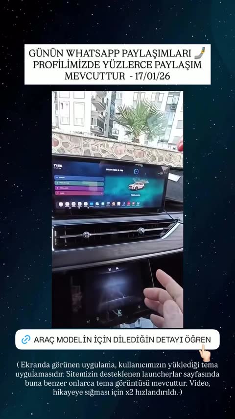 Chery aracında MUHAWARE uygulaması
