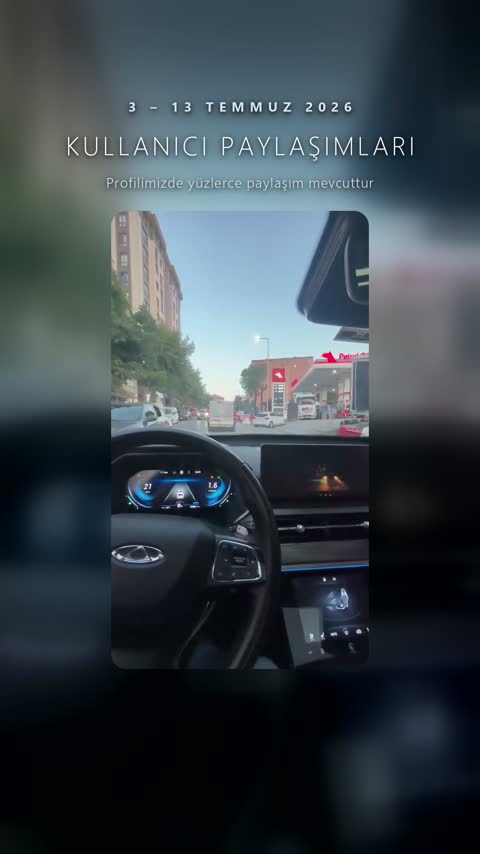 Chery aracında MUHAWARE uygulaması