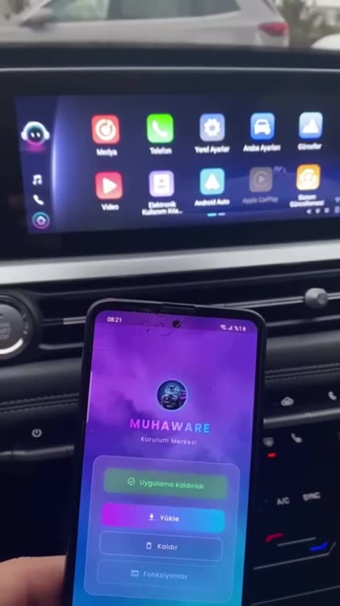 Chery aracında MUHAWARE uygulaması