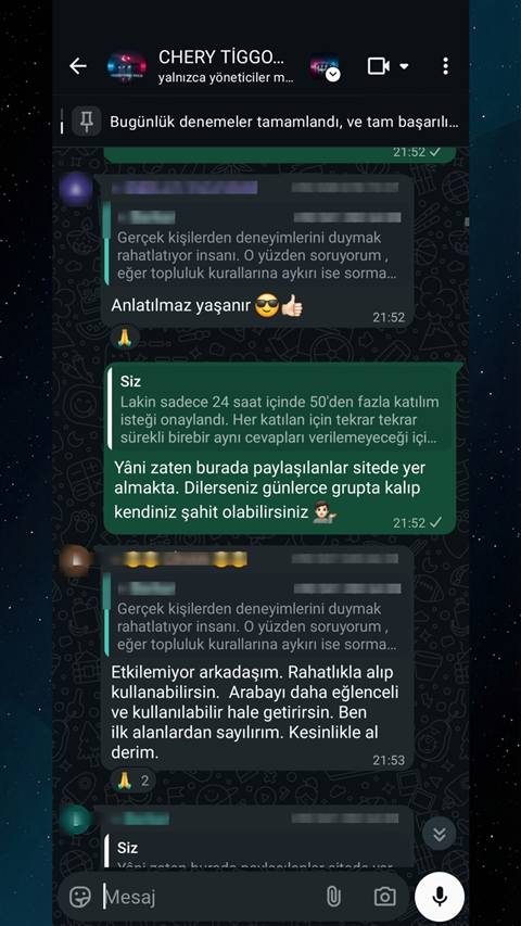 MUHAWARE kullanıcı yorumu (145HP Grubu): Anlatılmaz yaşanır 😎👍