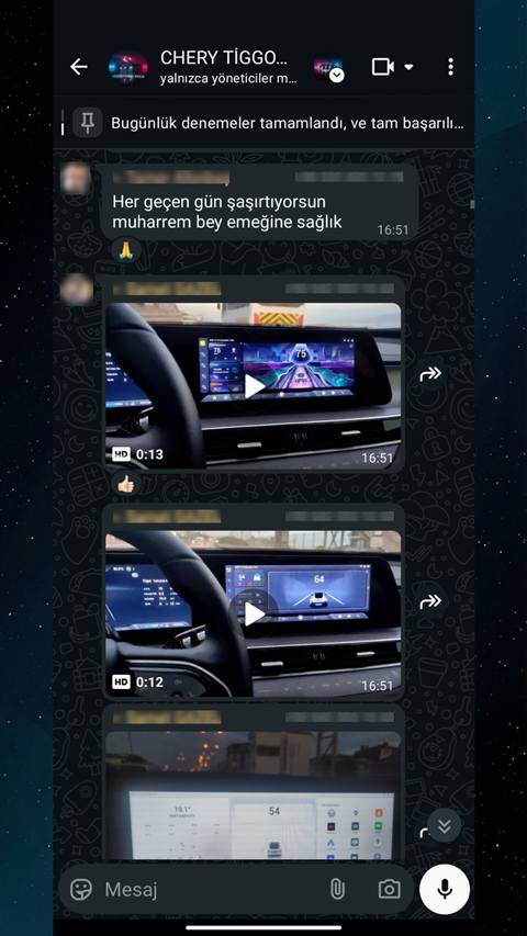 MUHAWARE kullanıcı yorumu (145HP Grubu): Her geçen gün şaşırtıyorsun muharrem bey emeğine sağlık 🙏