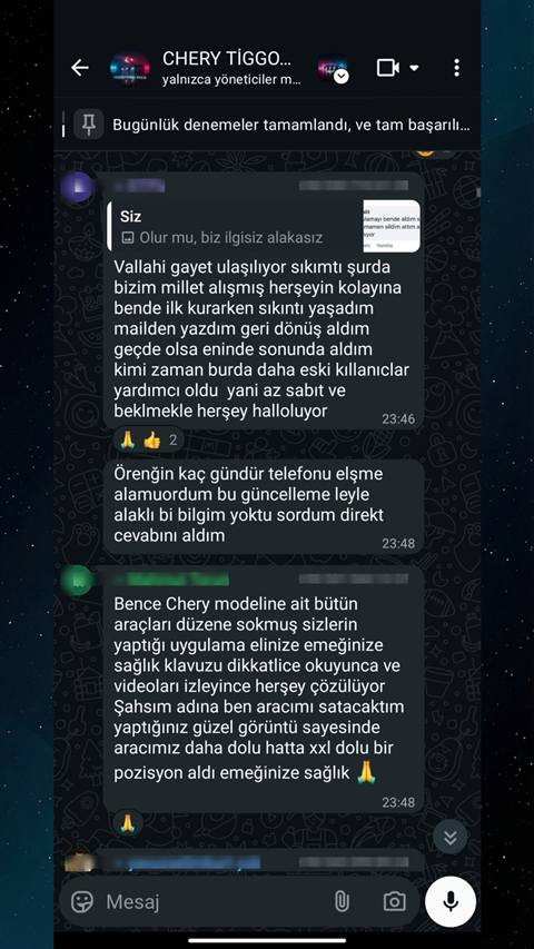 MUHAWARE kullanıcı yorumu (145HP Grubu): Vallahi gayet ulaşılıyor sıkımtı şurda bizim millet alışmış herşeyin kolayına bende ilk kurarken sıkıntı yaşadım mailden yazdım geri dönüş aldım geçde olsa eninde sonunda aldım kimi zaman burda daha eski kıllanıclar yardımcı oldu  yani az sabıt ve beklmekle herşey halloluyor