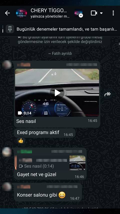 MUHAWARE kullanıcı yorumu (145HP Grubu): Konser salonu gibi 😀