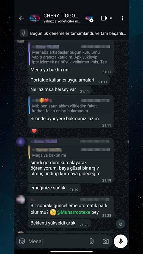 MUHAWARE kullanıcı yorumu (145HP Grubu): Merhaba arkadaşlar bugün kurulumu yapıp aranıza katıldım. Apk yükleyip iptv izlemek ne büyük velinimet imiş. Teş…