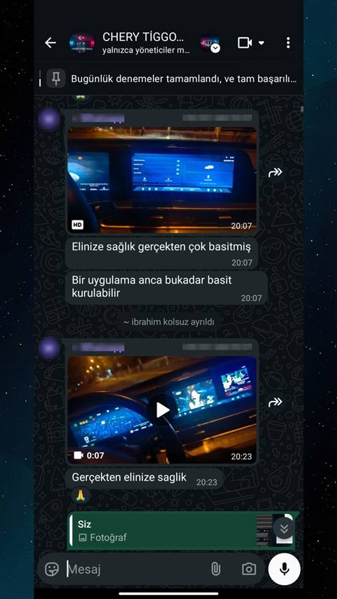 MUHAWARE kullanıcı yorumu (145HP Grubu): Bir uygulama anca bukadar basit kurulabilir