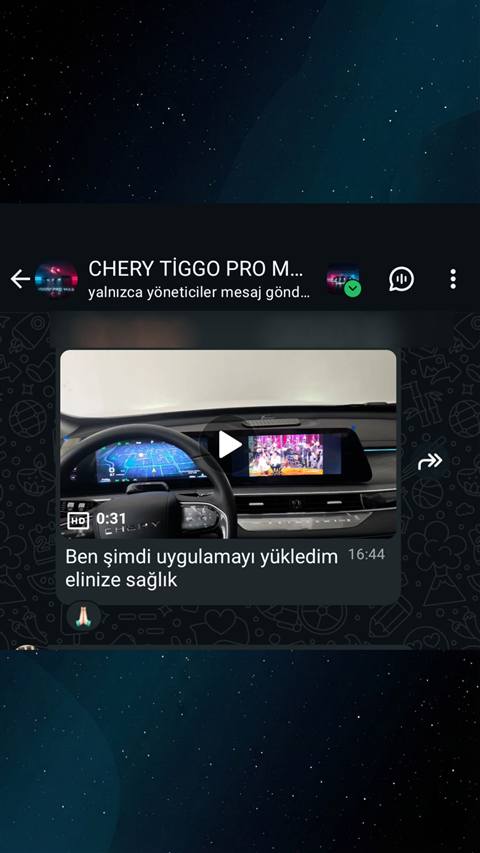MUHAWARE kullanıcı yorumu (145HP Grubu): Ben şimdi uygulamayı yükledim elinize sağlık