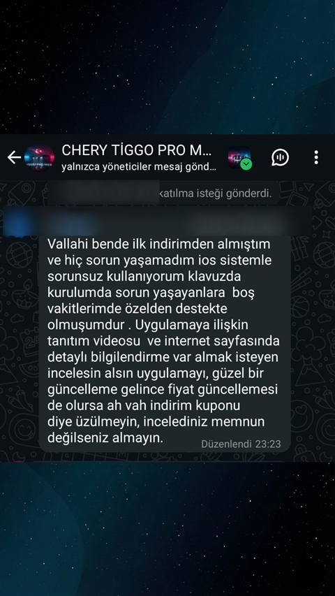 MUHAWARE kullanıcı yorumu (145HP Grubu): Vallahi bende ilk indirimden almıştım ve hiç sorun yaşamadım ios sistemle sorunsuz kullanıyorum klavuzda kurulumda sorun yaşayanlara  boş vakitlerimde özelden destekte olmuşumdur . Uygulamaya ilişkin tanıtım videosu  ve internet sayfasında detaylı bilgilendirme var almak isteyen incelesin alsın uygulamayı, güzel bir güncelleme gelince fiyat güncellemesi de olursa ah vah indirim kuponu diye üzülmeyin, incelediniz memnun değilseniz almayın.