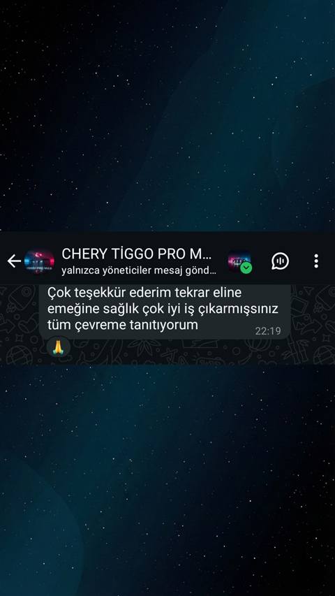 MUHAWARE kullanıcı yorumu (145HP Grubu): Çok teşekkür ederim tekrar eline emeğine sağlık çok iyi iş çıkarmışsınız tüm çevreme tanıtıyorum
