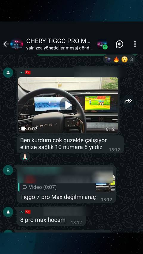 MUHAWARE kullanıcı yorumu (145HP Grubu): Ben kurdum cok guzelde çalışıyor elinize sağlık 10 numara 5 yıldız 🙏🏽