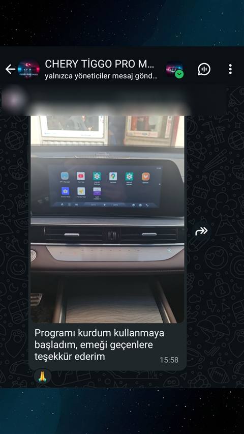 MUHAWARE kullanıcı yorumu (145HP Grubu): Programı kurdum kullanmaya başladım, emeği geçenlere teşekkür ederim 🙏
