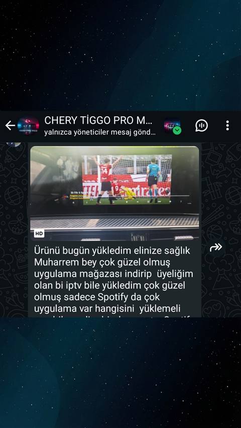 MUHAWARE kullanıcı yorumu (145HP Grubu): Ürünü bugün yükledim elinize sağlık Muharrem bey çok güzel olmuş uygulama mağazası indirip  üyeliğim olan bi iptv bile yükledim çok güzel olmuş sadece Spotify da çok uygulama var hangisini  yüklemeli