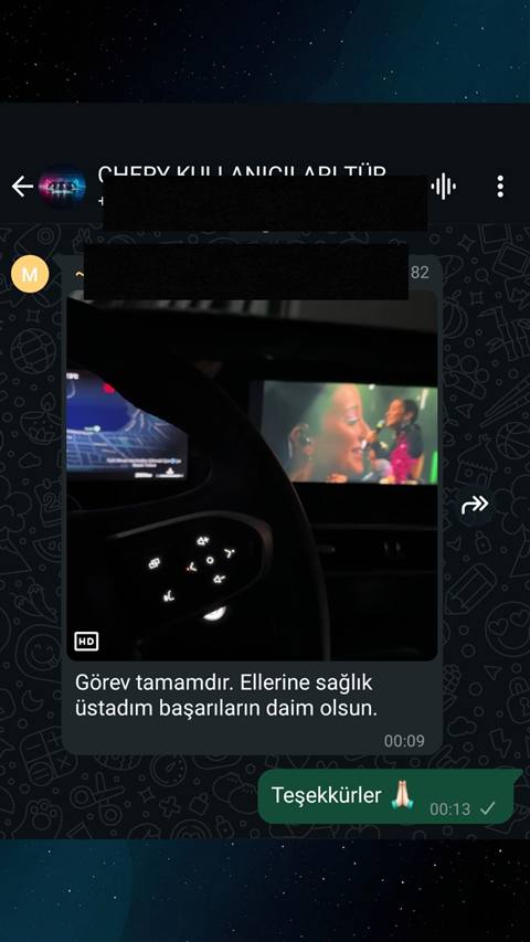 MUHAWARE kullanıcı yorumu (145HP Grubu): Görev tamamdır. Ellerine sağlık üstadım başarıların daim olsun.