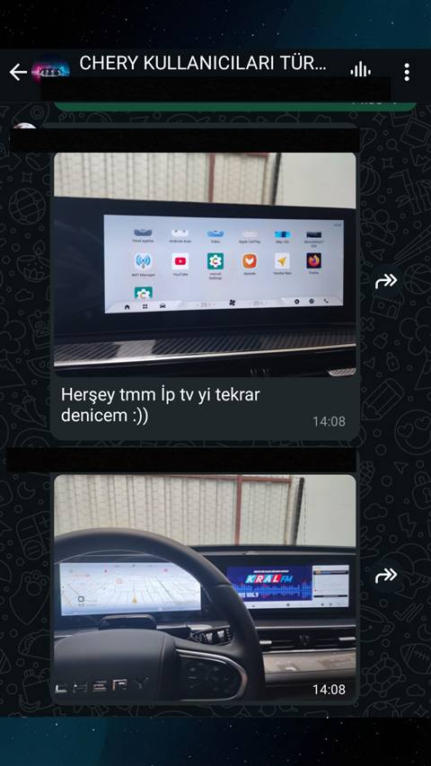 MUHAWARE kullanıcı yorumu (145HP Grubu): Herşey tmm İp tv yi tekrar denicem :))