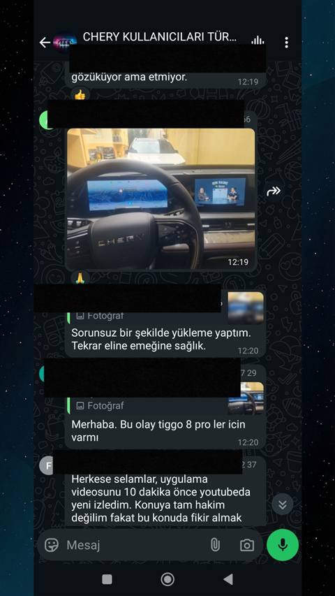 MUHAWARE kullanıcı yorumu (145HP Grubu): Sorunsuz bir şekilde yükleme yaptım. Tekrar eline emeğine sağlık.