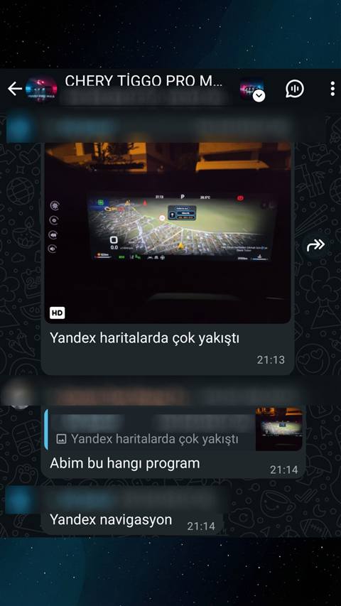 MUHAWARE kullanıcı yorumu (145HP Grubu): Yandex haritalarda çok yakıştı