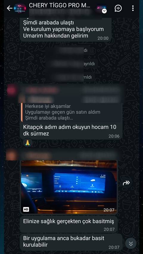 MUHAWARE kullanıcı yorumu (145HP Grubu): Şimdi arabada ulaştı
Ve kurulum yapmaya başlıyorum
Umarim hakkından gelirim
