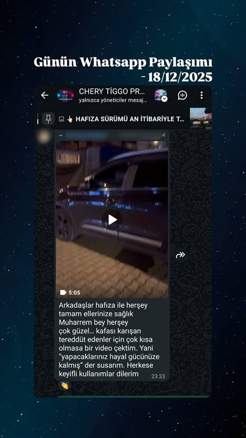 MUHAWARE kullanıcı yorumu (145HP Grubu): Arkadaşlar hafıza ile herşey tamam ellerinize sağlık Muharrem bey herşey çok güzel… kafası karışan tereddüt edenler için çok kısa olmasa bir video çektim. Yani "yapacaklarınız hayal gücünüze kalmış" der susarım. Herkese keyifli kullanımlar dilerim 👋