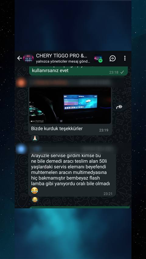 MUHAWARE kullanıcı yorumu (183HP Grubu): Bizde kurduk teşekkürler