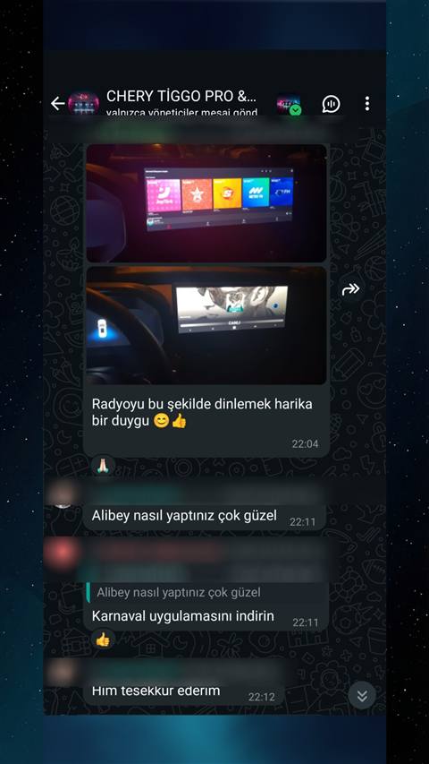 MUHAWARE kullanıcı yorumu (183HP Grubu): Radyoyu bu şekilde dinlemek harika bir duygu 😊👍