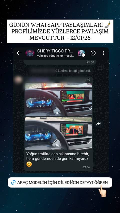 MUHAWARE kullanıcı yorumu (183HP Grubu): Yoğun trafikte can sıkıntısına birebir, hem gündemden de geri kalmıyoruz 😊