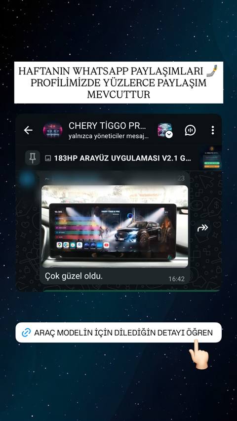 MUHAWARE kullanıcı yorumu (183HP Grubu): Çok güzel oldu.