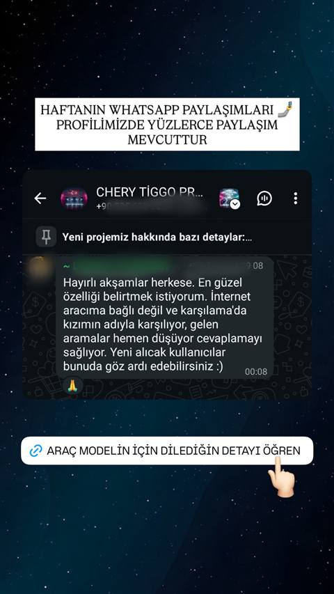 MUHAWARE kullanıcı yorumu (183HP Grubu): Hayırlı akşamlar herkese. En güzel özelliği belirtmek istiyorum. İnternet aracıma bağlı değil ve karşılama'da kızımın adıyla karşılıyor, gelen aramalar hemen düşüyor cevaplamayı sağlıyor. Yeni alıcak kullanıcılar bunuda göz ardı edebilirsiniz :) 🙏
