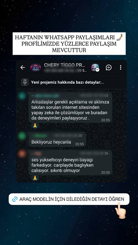 MUHAWARE kullanıcı yorumu (183HP Grubu): ses yukselticiyi deneyın bayagı farkedıyor. carplayde baglıyken calısıyor. sıkıntı olmuyor 🙏