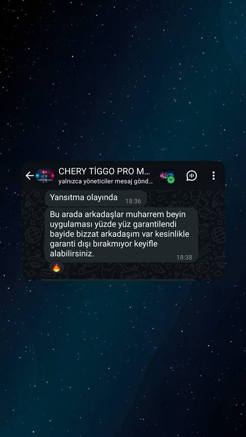 MUHAWARE kullanıcı yorumu (Garanti Paylaşımı): Bu arada arkadaşlar muharrem beyin uygulaması yüzde yüz garantilendi bayide bizzat arkadaşım var kesinlikle garanti dışı bırakmıyor keyifle alabilirsiniz.