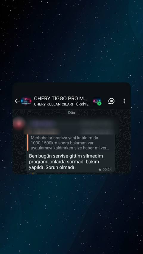 MUHAWARE kullanıcı yorumu (Garanti Paylaşımı): Ben bugün servise gittim silmedim programı,onlarda sormadı bakım yapıldı .Sorun olmadı .