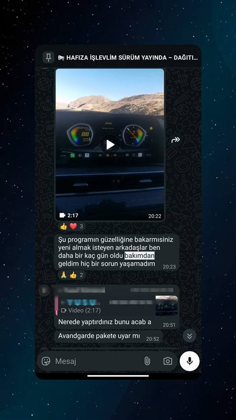MUHAWARE kullanıcı yorumu (Garanti Paylaşımı): Şu programın güzelliğine bakarmısınız yeni almak isteyen arkadaşlar ben daha bir kaç gün oldu bakımdan geldim hiç bir sorun yaşamadım