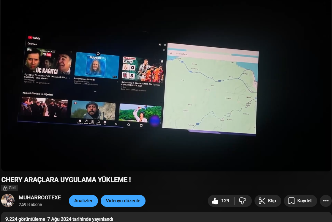 İlk Uygulama