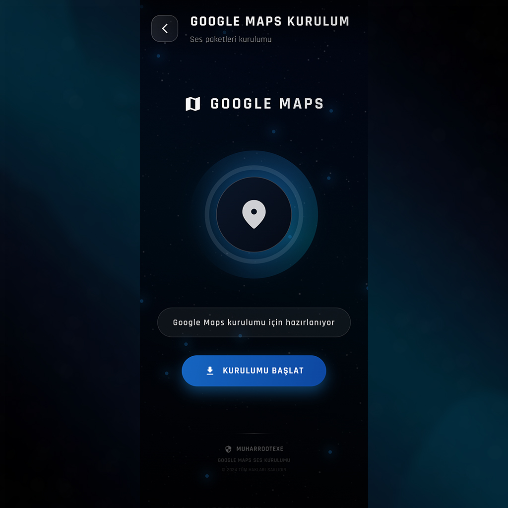 Google Maps Ayarı 1
